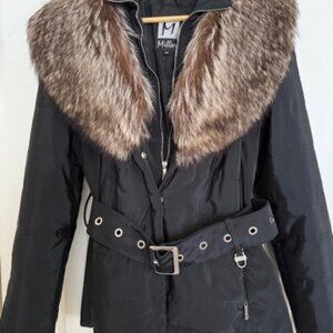 M Miller Fur Collar Ski Coat
